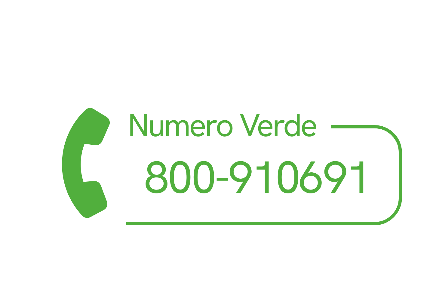 Numero Verde 800-910691
