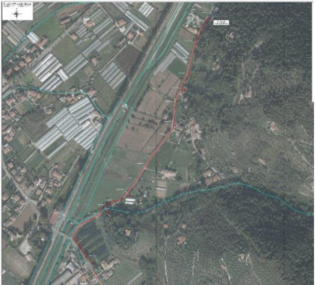 GAIA SERVIZI IDRICI S.P.A. – Progetto Definitivo denominato “Riorganizzazione dei sistemi acquedottistici per riduzione prelievo da Campo Pozzi “I Frati” Pedemontana e Potenziamento Sarzanese – Lotto 2”